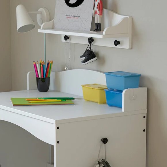 IKEA GLIS Box with lid, yellow/blue 6 ¾ x 4 " - Picture 11 of 17